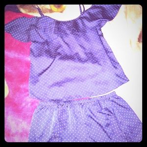 Poke a dot PJ's 100% polyester